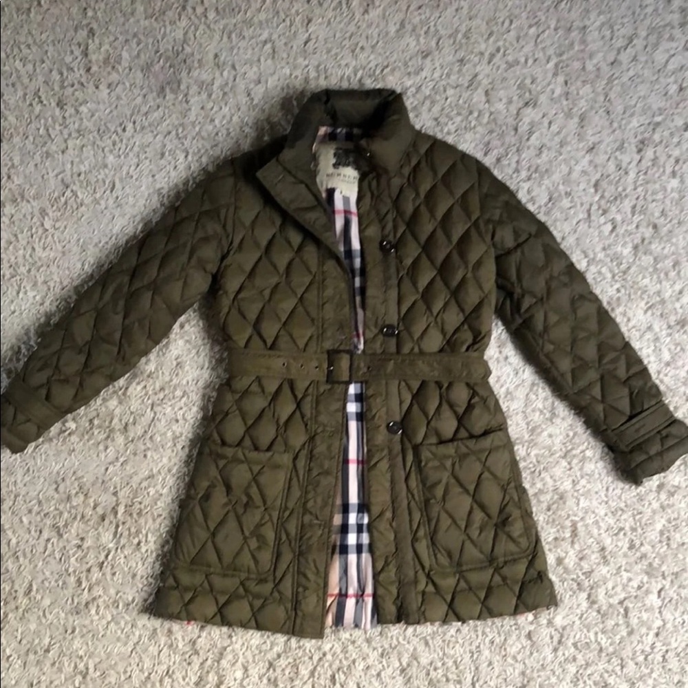 Burberry Prorsum Puffer - Olive colored